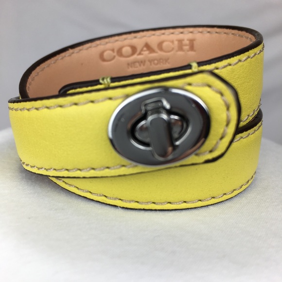 Coach Accessories - Coach Turnlock Wrap Bracelet
